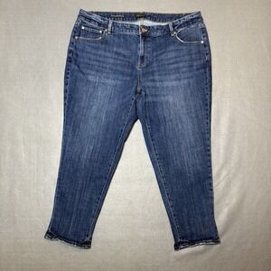 Talbots Everyday Relaxed Jeans Medium Wash Denim Women's Size 20WP